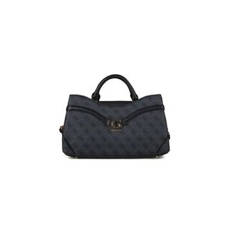 Guess Handbags, female, Black, Size: ONE SIZE Dea Girlfriend Satchel
