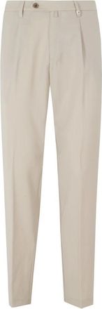 Myths Zeus Broeken - Heren - Slim Fit Broeken - Bruin - M - Wol - Broeken