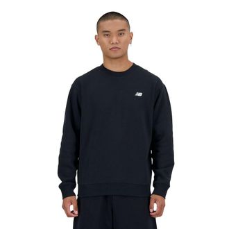 New Balance Mens Sport Essentials Fleece Crew Sweatshirt, Black, Large