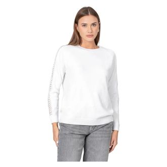 Kocca Round-neck Knitwear, female, White, XS, Eufrasiax L/S Jumper
