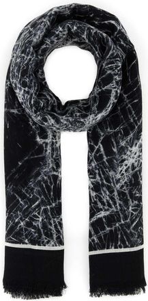 スカーフ Alexander McQueen SCARF LOGO MOHAIR 38X200 Alexander McQueen Mohair logo scarf 38x200 | The Fashion Square