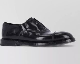 Premiata leather derby shoes