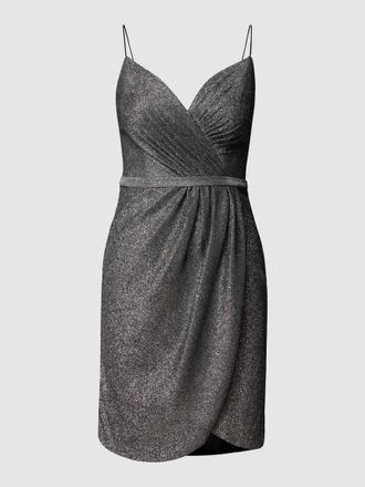 Luxuar Luxuar Cocktailkleid in Wickel-Optik in Black, Gr&ouml;&szlig;e 42