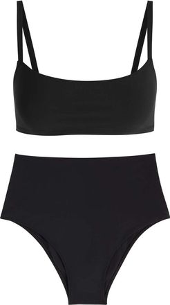 Lido Leslie Amon Paloma Printed Designer Yellow Bikini, XS - Black - XS (UK6 / XS)