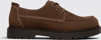 Birkenstock Highwood Suede Derby Shoes with Serrated Sole