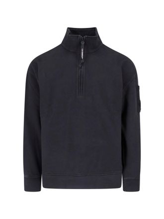 C.P. Company Felpa Zip Logo