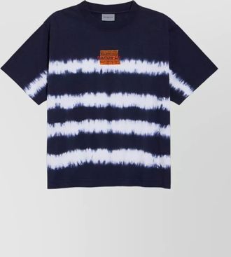 Balenciaga printed embroidered medium fit cotton t-shirt