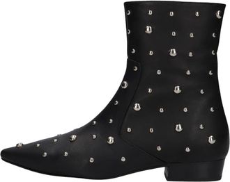 Babouche Lifestyle Babouche - Lux 2 Enkellaarsjes - Dames - Schoenen - Zwart - Maat: 39 EU Leer