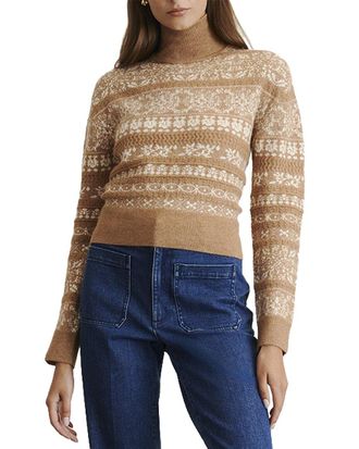 Tanya Taylor Mariah Wool & Cashmere-Blend Sweater