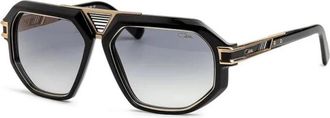 Cazal Zonnebril - Heren - Zonnebrillen - Zwart - 60 MM - Accessoires