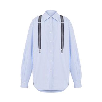 Moschino Shirts, female, Blue, 2XS, Shirts