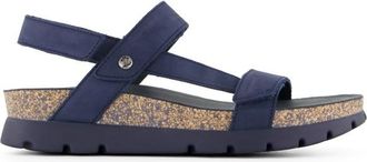 Panama Jack Selma Nobuck Sandalen f&uuml;r Damen | blau