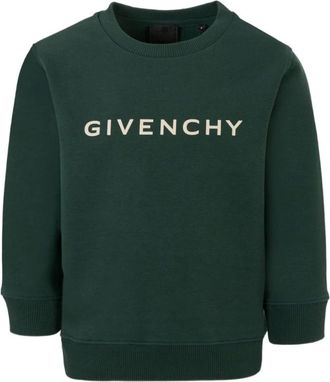 Givenchy Kids Sweatshirts, male, Green, 10 Y, Green Sweatshirt for Boys Aw25