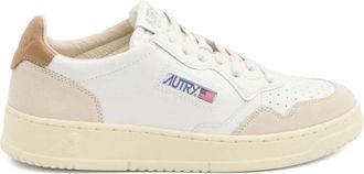Autry Medalist Low - Dames - Sneakers - Wit - 37 EU - Leer - Schoenen