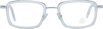 Moncler MO-1027453 Metal & Plastic Frame Eyeglasses - Clear