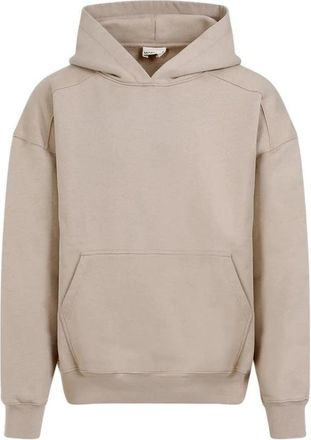 Mordecai Essential Hooded Sweatshirt - Heren - Hoodies - Beige - S - Katoen - Hoodies & sweatvesten