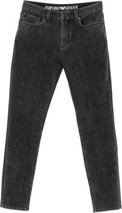 Emporio Armani Hombre, Vaqueros, Gris, Talla: W40