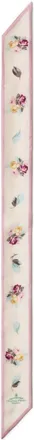 Prada floral-print silk scarf - women - Silk - One Size - Neutrals