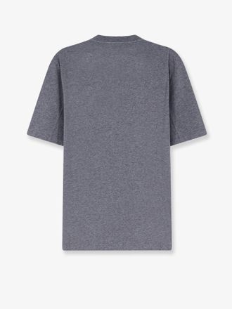 Brunello Cucinelli Mens T-Shirt Cotton Grey T-Shirts And Polos