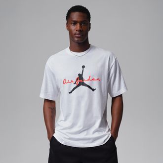 Nike Jordan Mens Jordan Brooklyn Graphic T-Shirt in White | IF3034-100