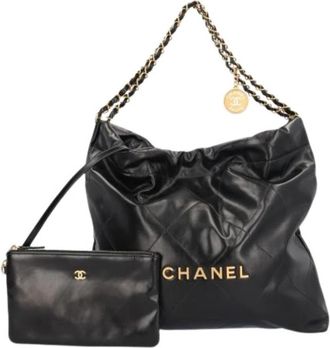 Chanel Pre-owned Pouch Shoulder Bag - Dames - Vintage Shopper - Zwart - ONE Size - Vintage