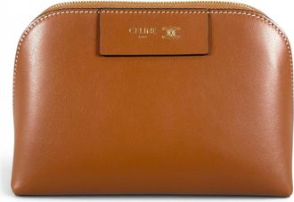 Celine Brown Leather Pouch (Pre-Owned)