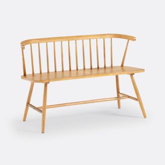 La Redoute Interieurs Massief hevea spijlenbank, Jyko