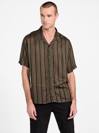 Guess Marten Striped Camp Shirt