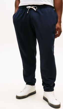 Tommy Hilfiger Big & Tall Sweathose BT-ESSENTIAL FLEECE, Herren, Gr. 4XL, N-Gr, desert sky, Sweatware, Obermaterial: 60% Baumwolle, 40% Polyester, TOMMY HILFIGER BIG & TALL, no