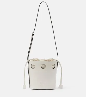 Miu Miu Bolso saco de piel
