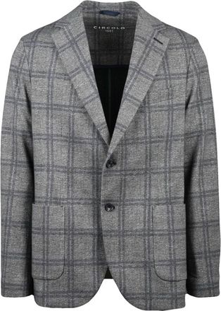 Circolo 1901 Stondata Jas - Heren - Blazers - Blauw - 2XL - Katoen - Jassen