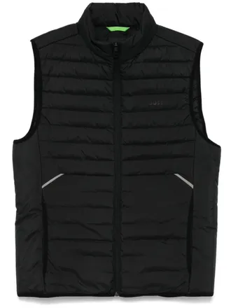 新品 メンズ BOSS TECHDOWN VEST ブラック 新品 メンズ BOSS TECHDOWN VEST ブラック