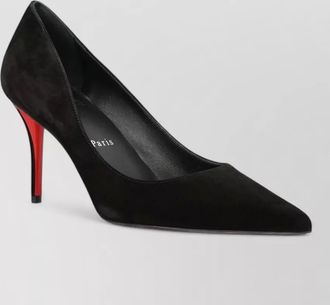 Christian Louboutin velvet pumps