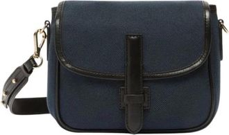Max Mara Cross Body Bags, female, Blue, Size: ONE SIZE Gap Crossbody Bag