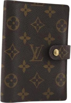 Louis Vuitton Pre-owned Day Planner Cover - Dames - Vintage Accessoires - Bruin - ONE Size - Vintage