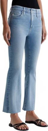 AG - Adriano Goldschmied Farrah Boot Crop Jeans In 24 Year Looking Glass