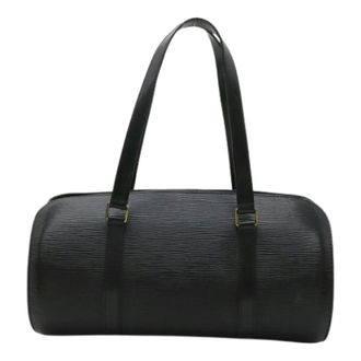 Louis Vuitton Pre-owned Handbags, female, Black, Size: ONE SIZE Pre-owned Epi Shoulder Bag