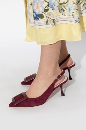 Roger Vivier Heeled Shoes Viv In The City, Womens, Burgundy