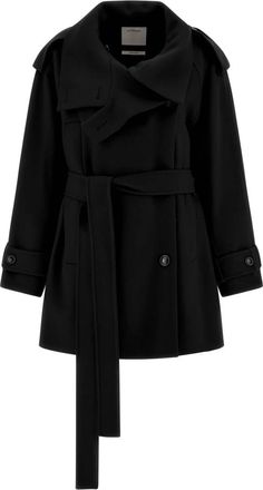 Sportmax Mujer, Abrigos, Negro, Talla: 3XS