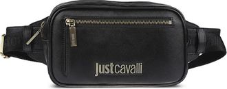 Just Cavalli Heuptas met logo - Zwart