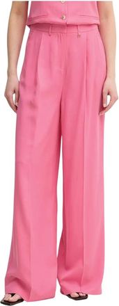 Lola Casademunt Dames, Broeken, Roze, Maat: XS Linnen