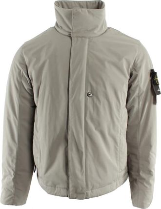 Stone Island Light Jackets, male, Gray, Size: S Primaloft Jacket