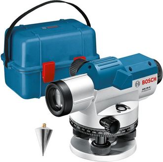 Bosch Gol 20 G Strumento Di Livellamento Ottico Professionale In Set Con Valigetta Da Artigiano