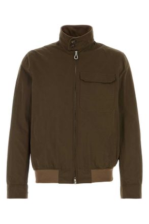 Palt&ograve; Mud Cotton Blend Arturo Jacket