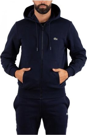 Lacoste Uomo, Felpe, Blu, XS, new