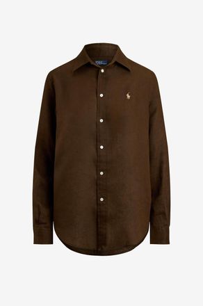 Polo Ralph Lauren Leinen-Langarm-Hemd Classic Fit