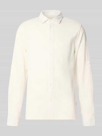 Blend Regular Fit Freizeithemd mit Kentkragen Modell ABAN in Offwhite, Gr&ouml;&szlig;e XXL