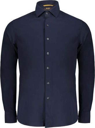 Moorer Hombre, Camisas, Azul, Talla: M