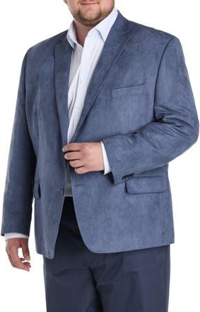 Michael Kors Faux-Suede Sport Coat in Blue at Nordstrom, Size 54L