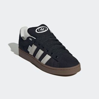 adidas Sneaker ADIDAS ORIGINALS CAMPUS 00S, Herren, Gr. 38,5, schwarz (core schwarz, crystal wei&szlig;, gum5), Leder, Textil, Schuhe Sneaker, Kortmaterial